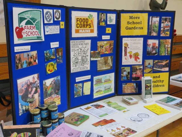 Farm to School Display at Washington County Food Summit